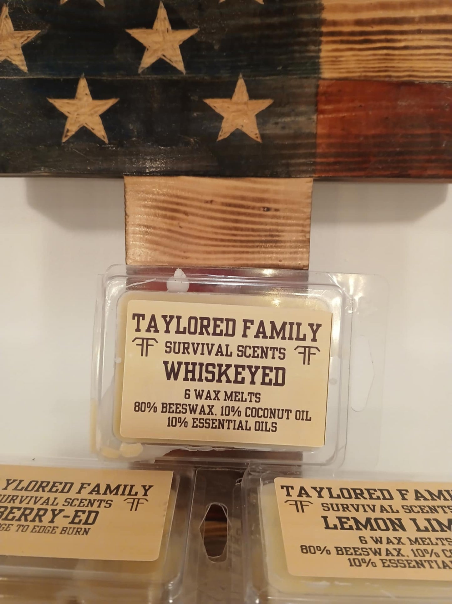 Rummed — Taylored Family Survival Scents, 6-Pack, Beeswax & Essential Oils, Hand-Poured USA