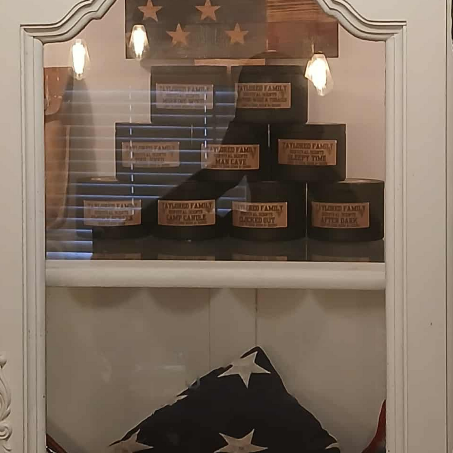 Taylored Family Survival Scents Sleepy Time -Edge to Edge Burn - Hand Poured 90% Beeswax 10% Coconut Oil Blend - Unique Aged Leather Smoky Wood Earthy Spice Scent