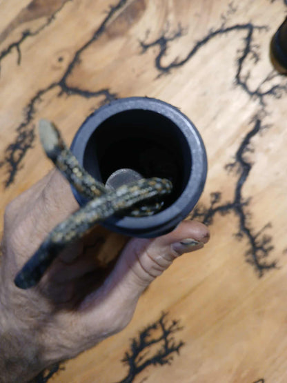 Taylored Family, Ferro Rod and Tinder Kit with 1/2" x 5" Rod, 6" PVC Tube, Cotton, Cedar, Wax Pads, Jute, Tumbleweed for Camping & Survival