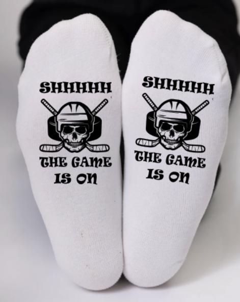 Custom Printed Hockey Ankle Socks Using high-quality sublimation printing, we create bold, designs that won’t fade, crack, or peel.