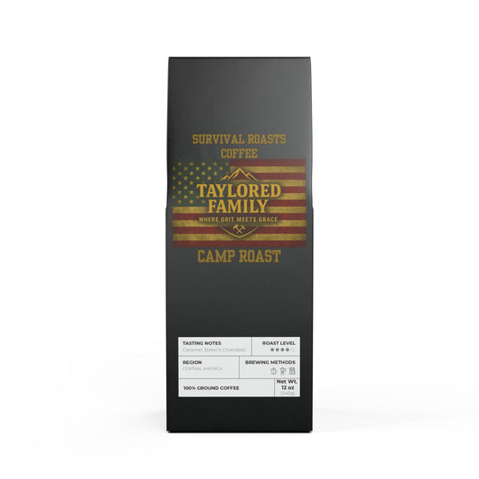 Free Shipping Taylored Family Camp Roast Blend (Medium-Dark Roast)