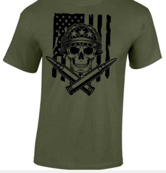 Military Brotherhood T-shirt. Taylored Family Blue Collar Clothing Men's T-Shirts with Graphics, 100% Polyester, Bold Design for Men.