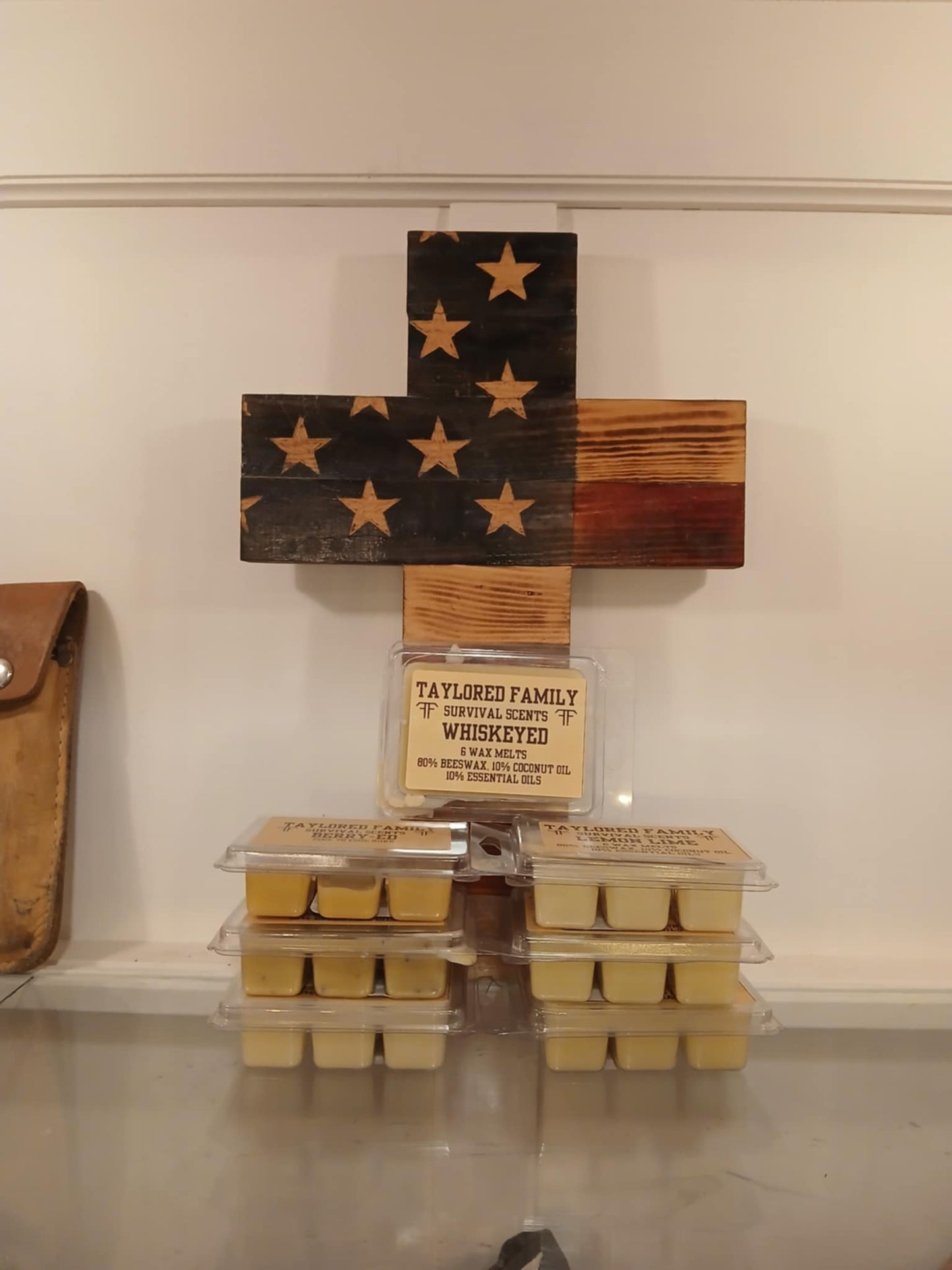 Whiskeyed  — Taylored Family Survival Scents, 6-Pack, Beeswax & Essential Oils, Hand-Poured USA