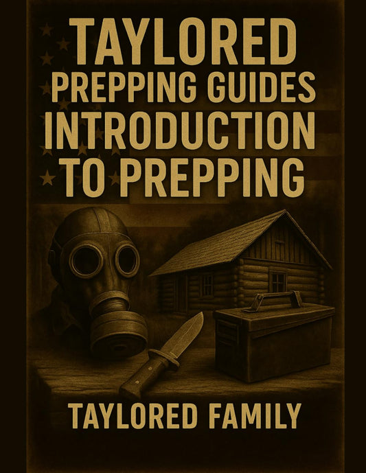 Taylored Prepping Guides: Introduction To Prepping Paperback – July 17, 2025