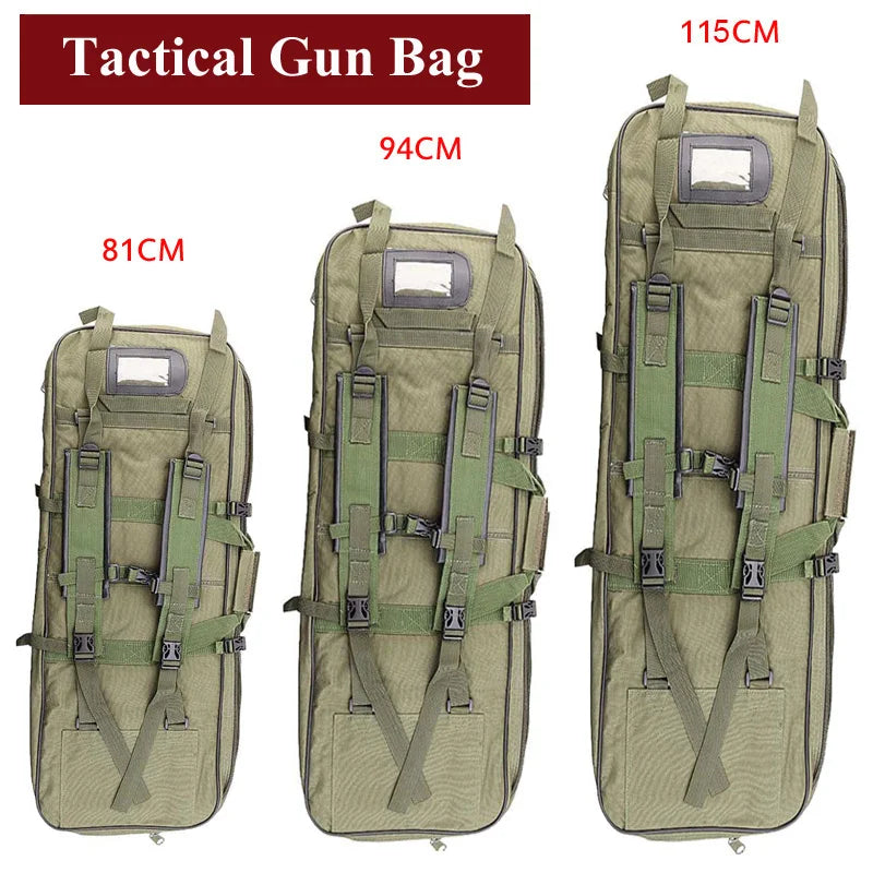 81cm 94cm 115cm Tactical Bag Square Carry Bag With Shoulder Strap Tool Protection Case Nylon Backpack