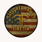 Taylored Family Emergency Heat & Utility Tin – Compact Outdoor Prep Kit Includes Camping Ignition Assist Tools – Patent Pending