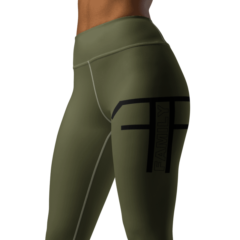 Taylored Family. Green Leggings. The image will not wear off. (This will not ship for at least 7 Days from order date.) SPECIAL ORDER (Copy) (Copy) (Copy)