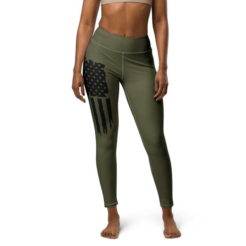 Gym, Fitness. Green Leggings. The image will not wear off. (This will not ship for at least 7 Days from order date.) SPECIAL ORDER