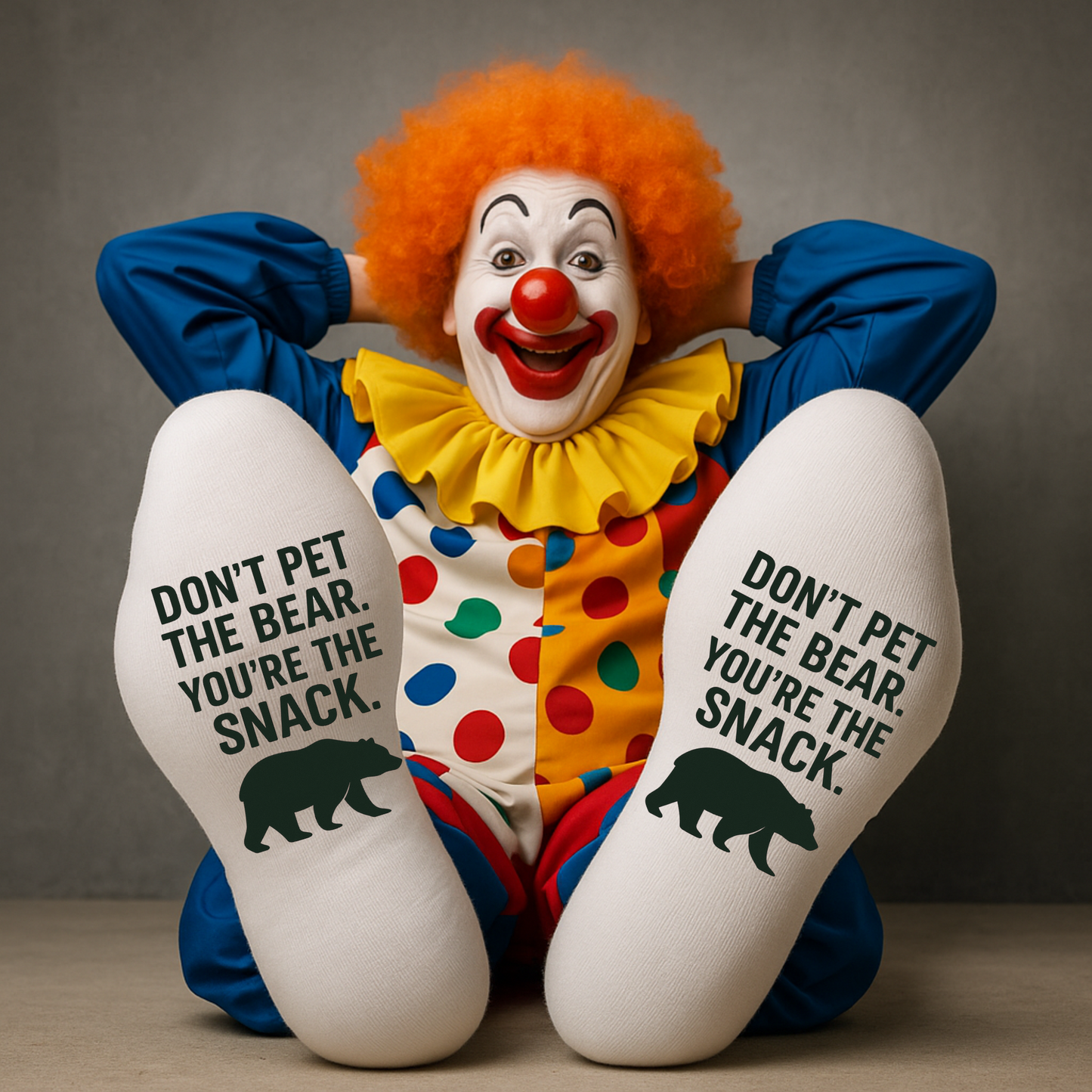 Don’t Pet the Bear – Taylored Family™ Work Socks