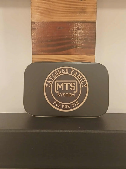 Taylored Family Flavored Drink Tin – Survival Hydration with a Kick! Includes Patent Pending Modular, Tubular, Survival System.