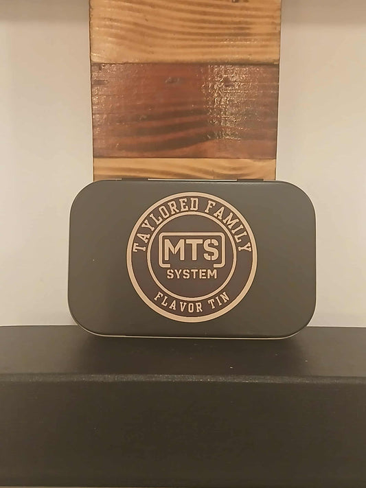 Taylored Family Flavored Drink Tin – Survival Hydration with a Kick! Includes Patent Pending Modular, Tubular, Survival System.