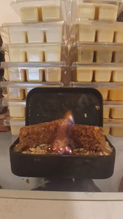 Fire Tin, Emergency Fire Starting Tin – Compact Outdoor Prep Kit Includes Camping Ignition Assist Tools – Patent Pending